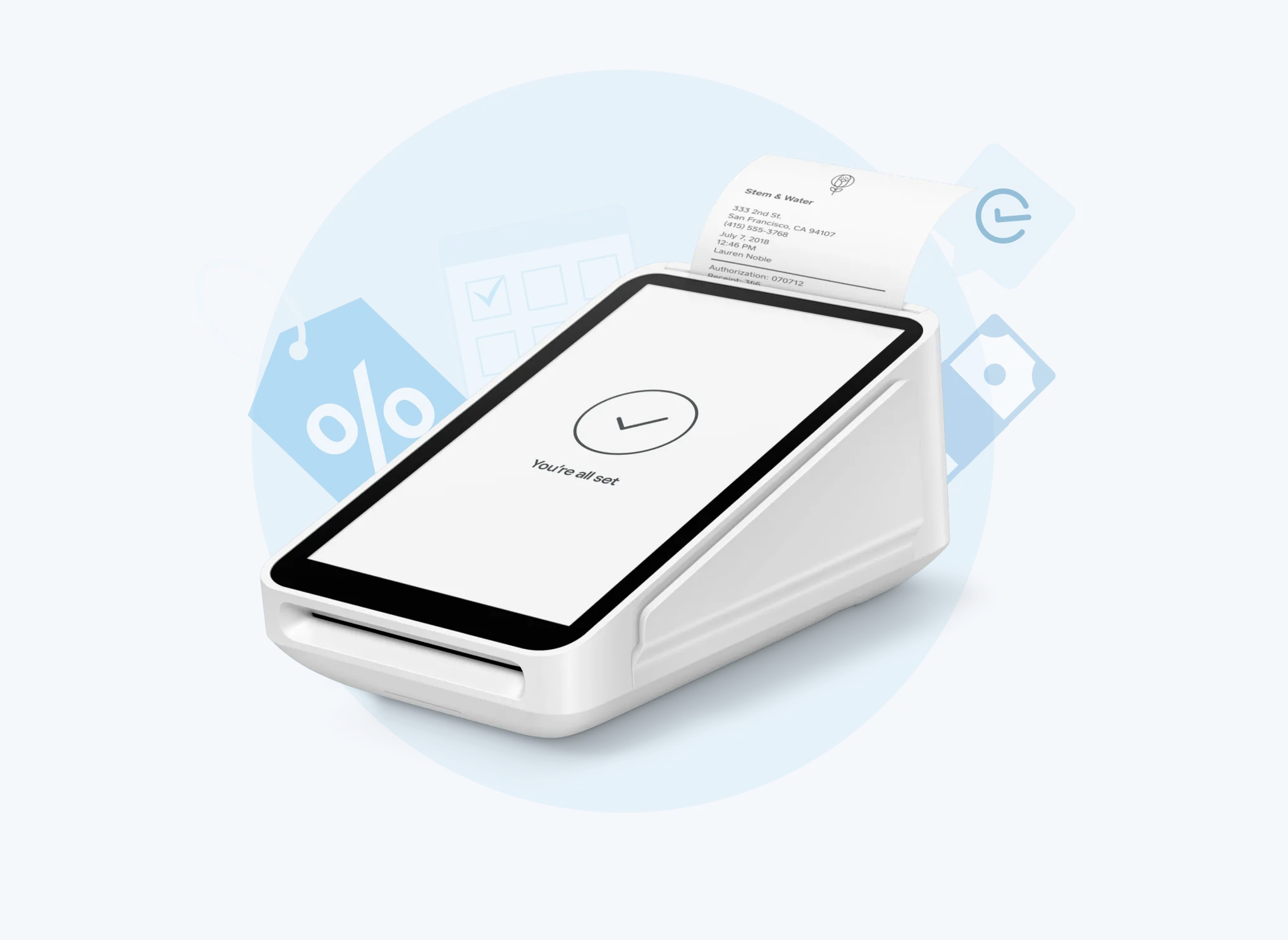 Square terminal square integration clinicsense